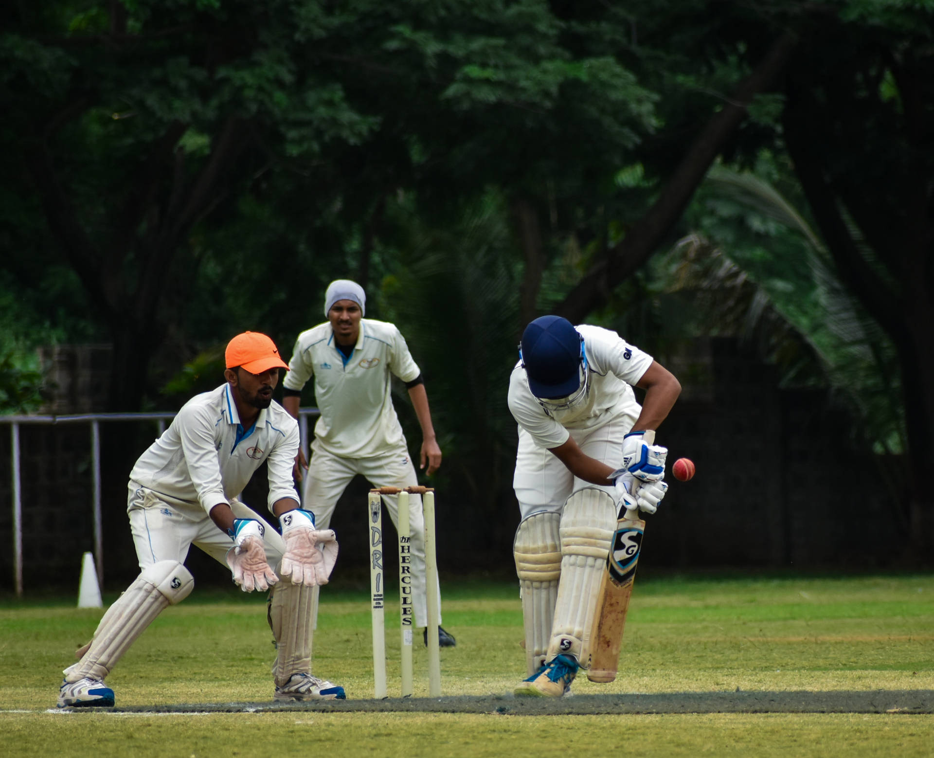 Cricket Rivals Blue And Orange