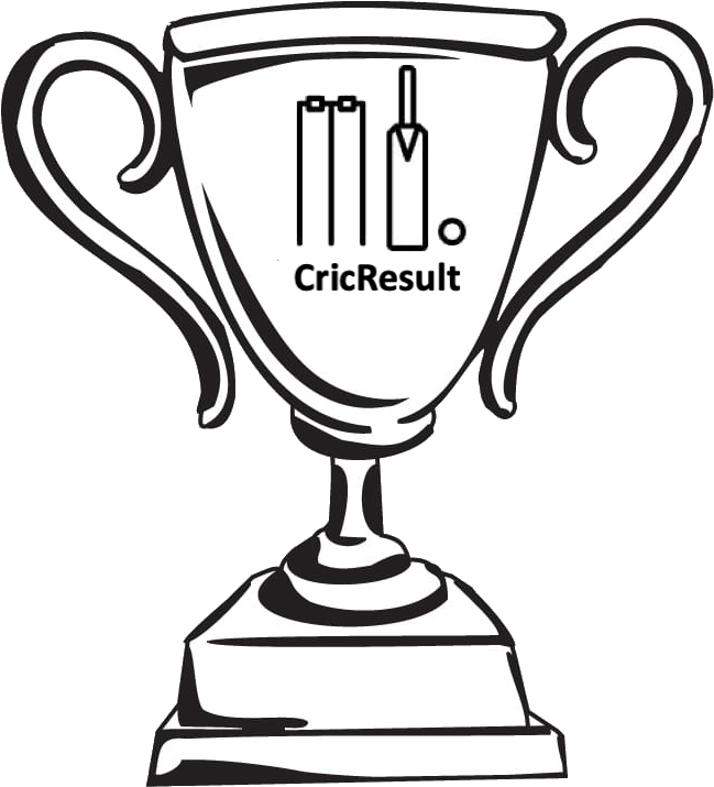 Cricket Trophy Vector Illustration PNG