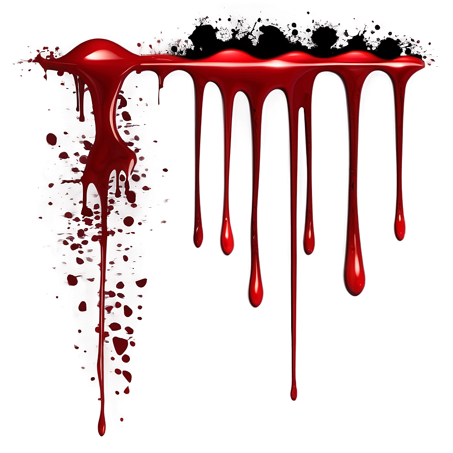 Crime Scene Blood Splatter Illustration Png 04302024 PNG