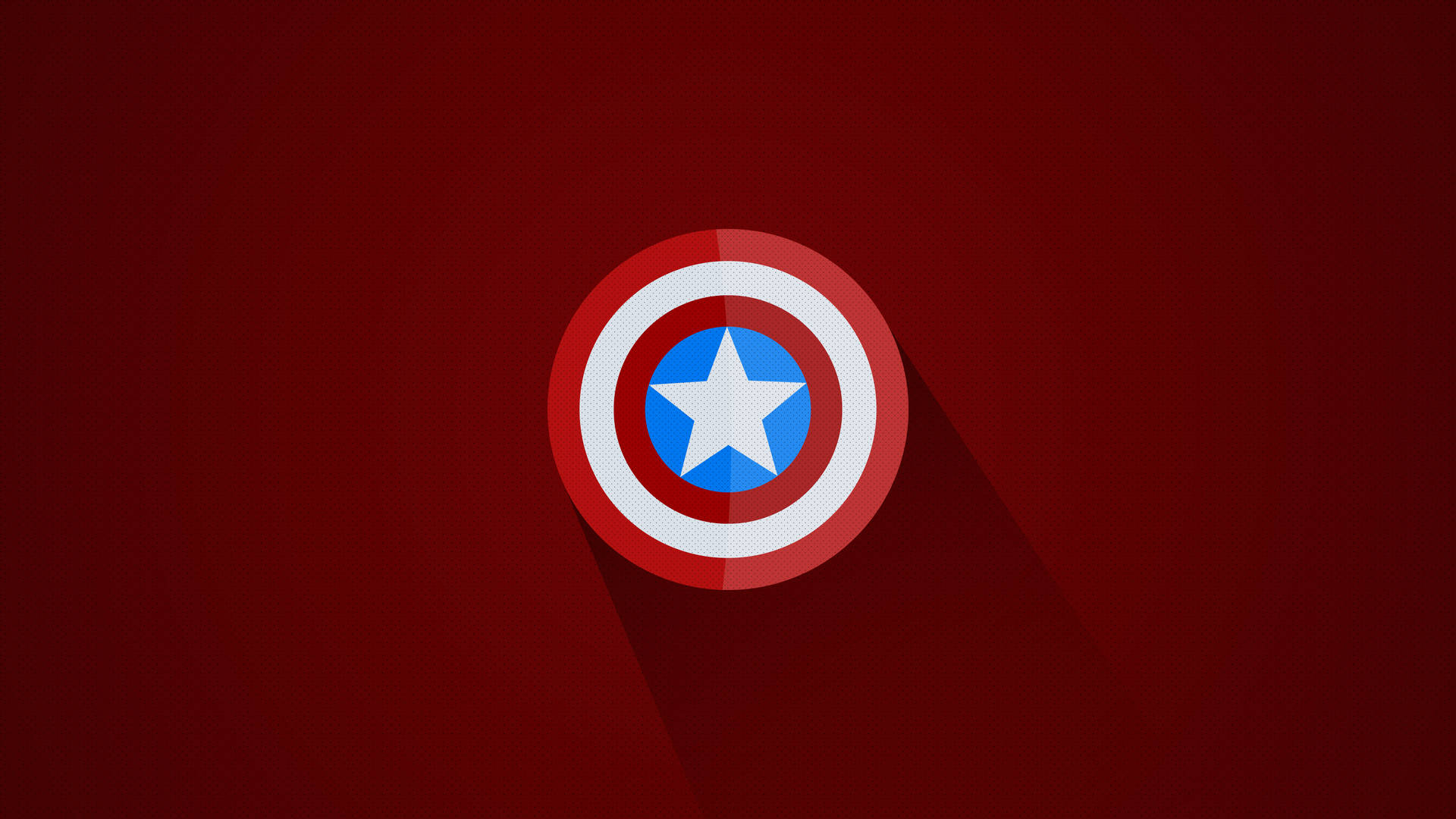 Crimson Captain America Shield Wallpaper