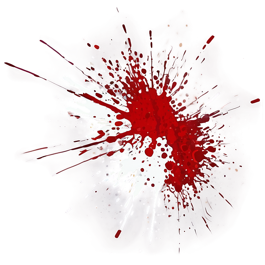 Crimson Red Splatter Pattern Png 48 PNG
