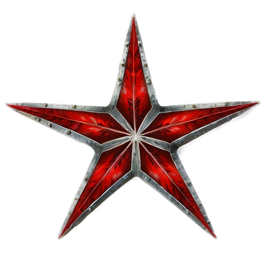 Crimson Star Png 05232024 PNG