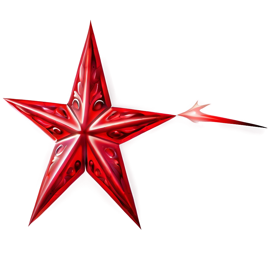 Crimson Star Png Dxi59 PNG