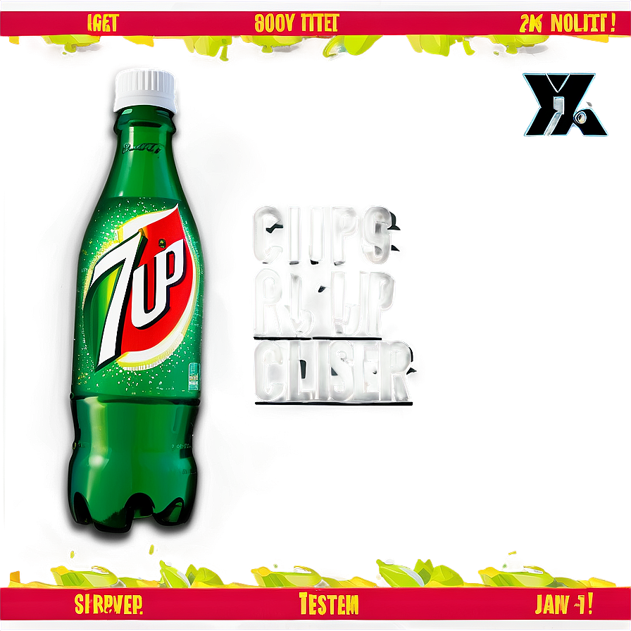 Crisp 7 Up Flavor Png Uve PNG
