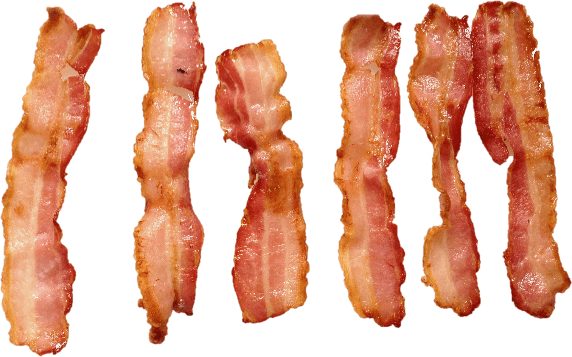 Crispy Bacon Strips PNG