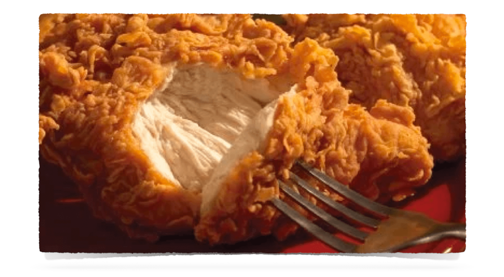 Crispy Fried Chicken Piece PNG