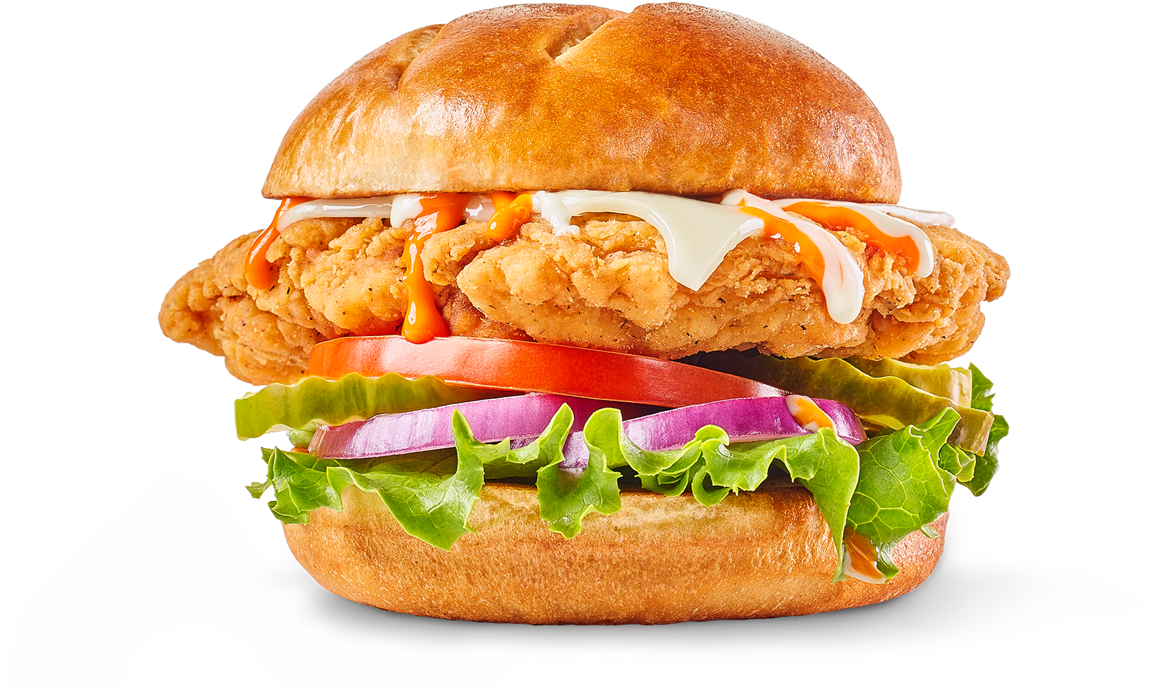 Crispy_ Chicken_ Sandwich_ Deluxe PNG