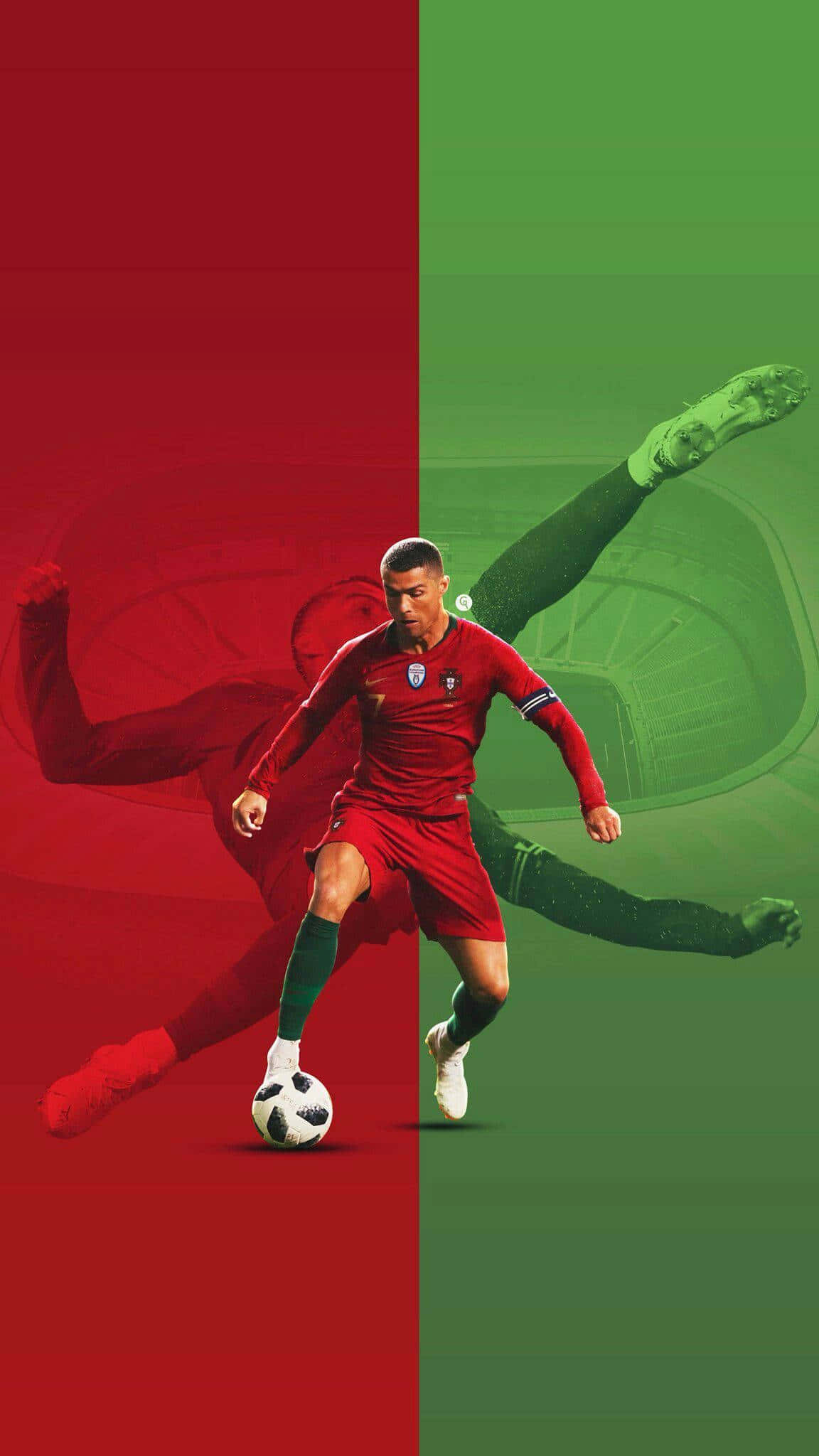 Cristiano Ronaldo in Action
