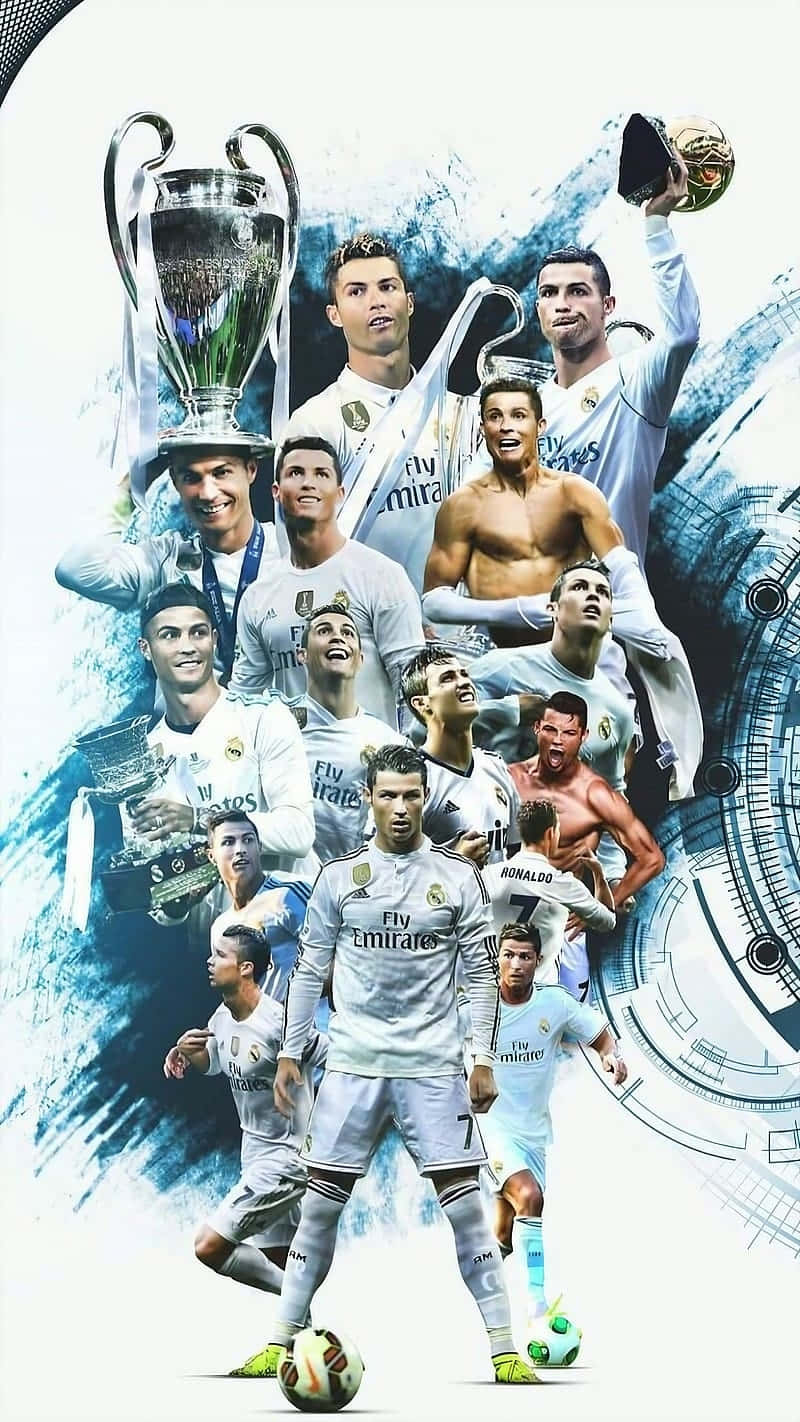 Cristiano Ronaldo Career Highlights Wallpaper