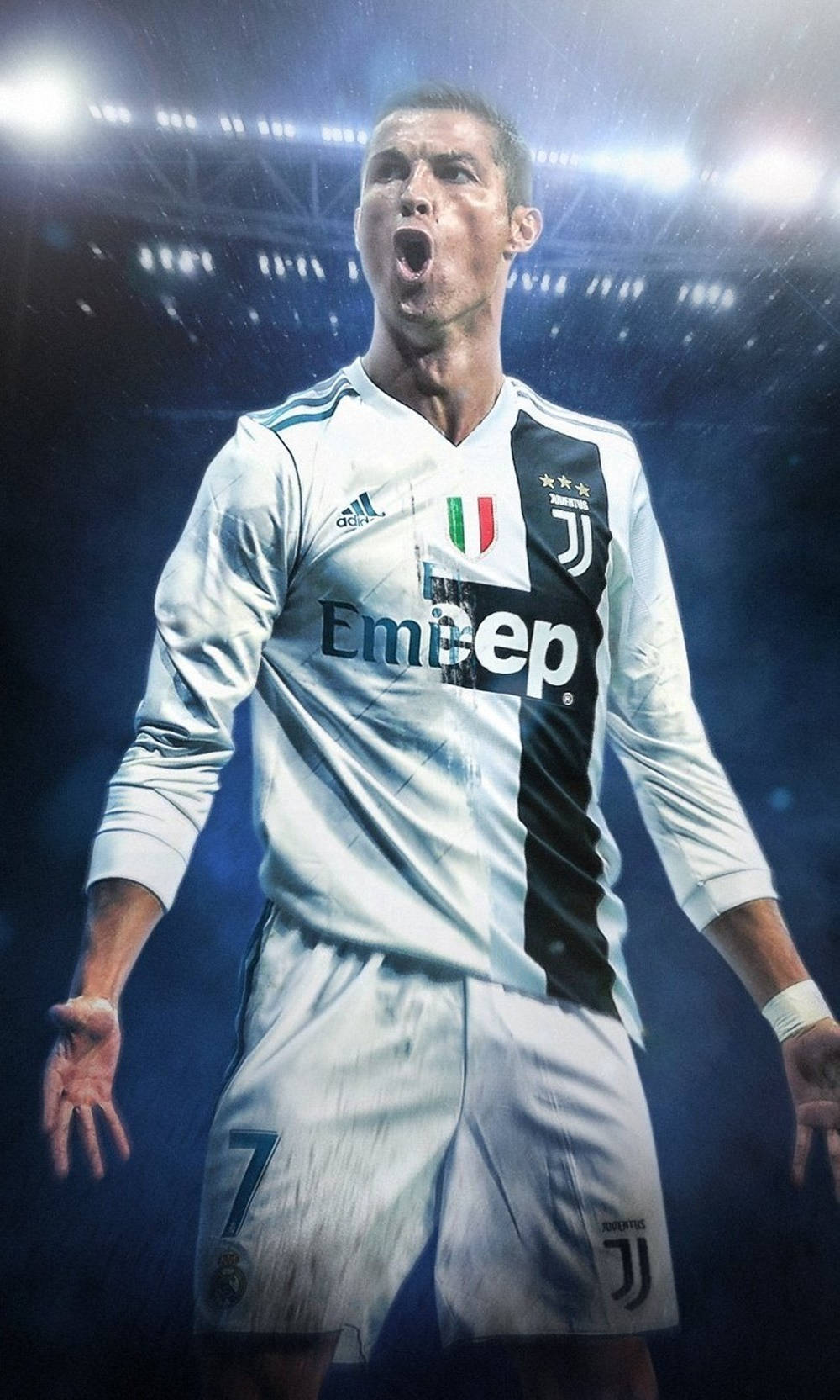 Cristiano Ronaldo Cool Football Superstar Picture
