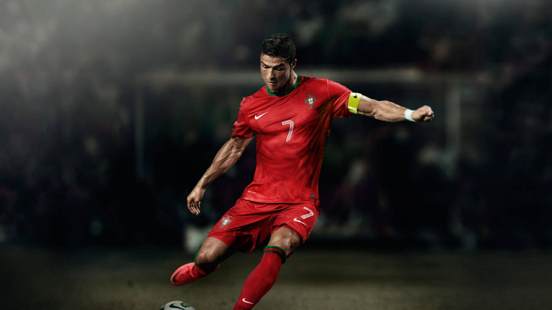 Cristiano Ronaldo Hd Calcio Sfondo