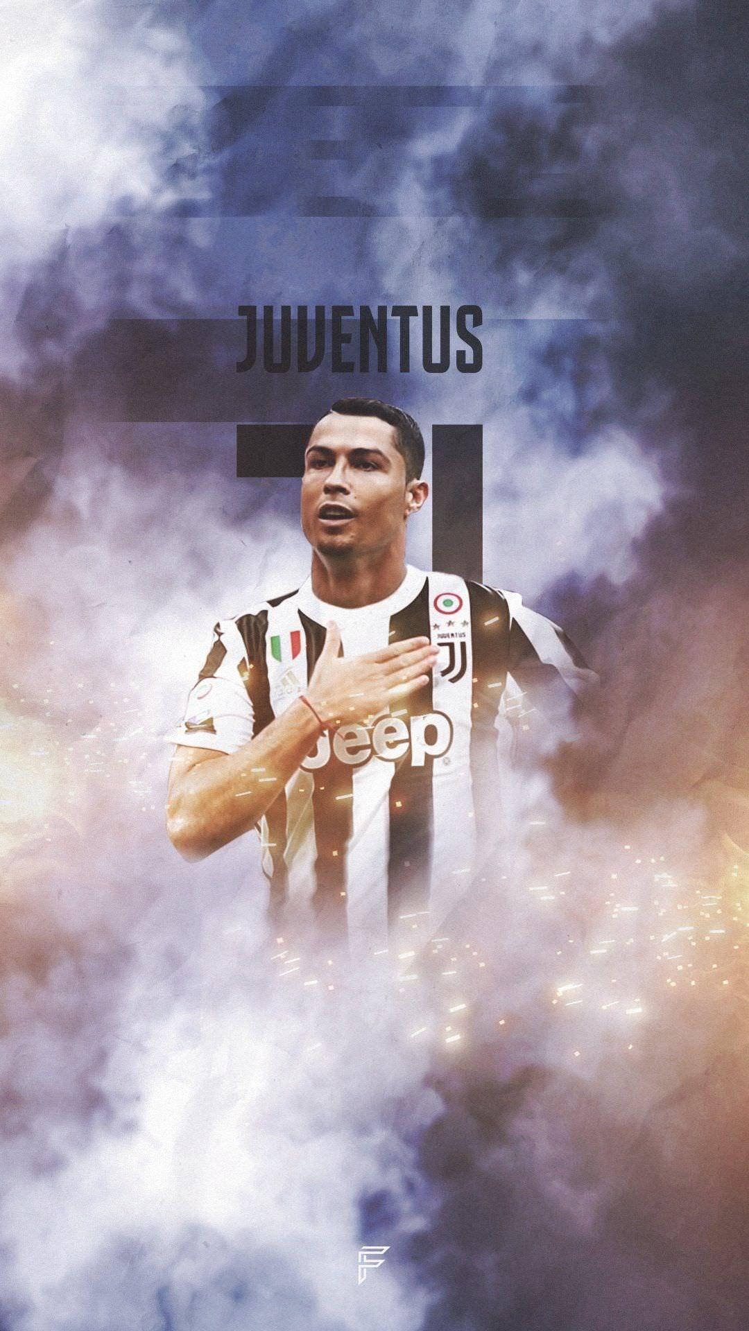 Download Cristiano Ronaldo Juventus Fan Art Wallpaper 