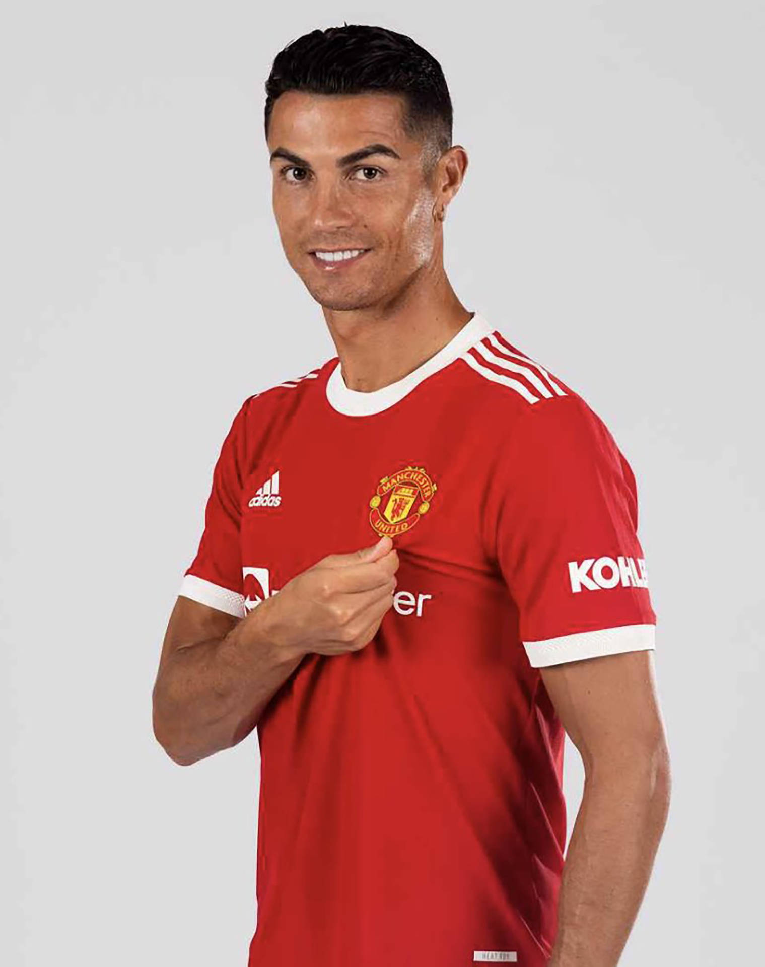 Cristiano Ronaldo Manchester United Photoshoot Wallpaper