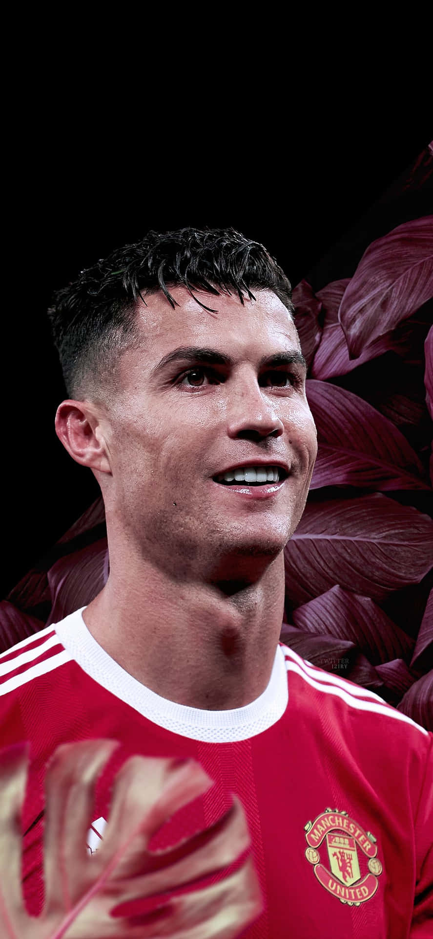 Cristiano_ Ronaldo_ Manchester_ United_ Portrait Wallpaper