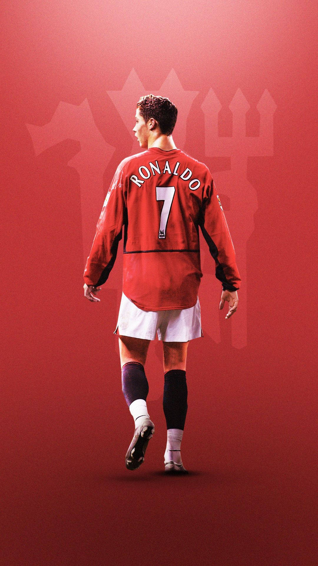 Cristiano Ronaldo Manchester United Red Devi Wallpaper
