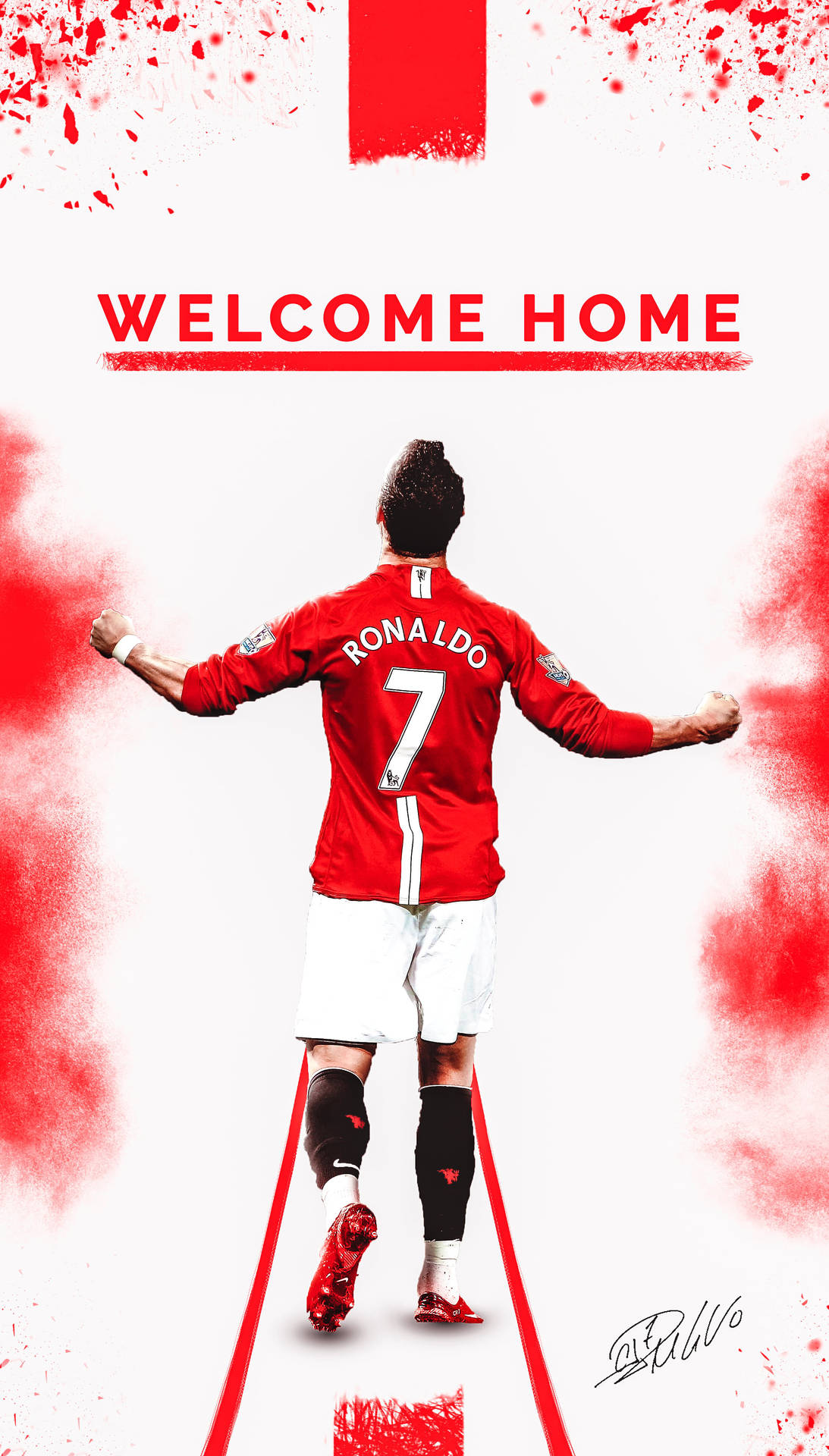 Cristiano Ronaldo Manchester United Welcome Home