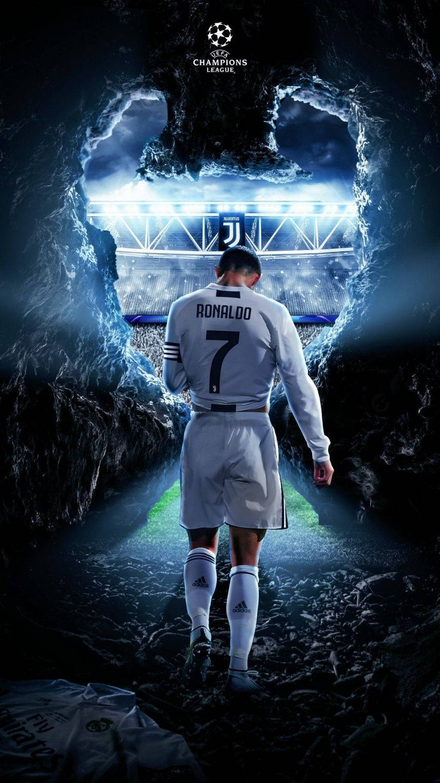 Cristiano Ronaldo Portugal Trophy Tunnel Wallpaper