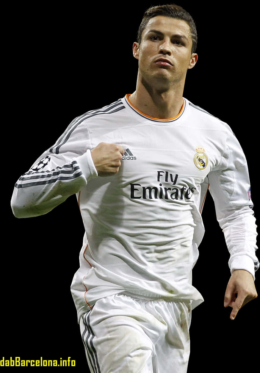 Cristiano Ronaldo Real Madrid Kit PNG