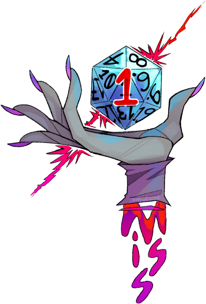 Critical Roll D20 Dice PNG