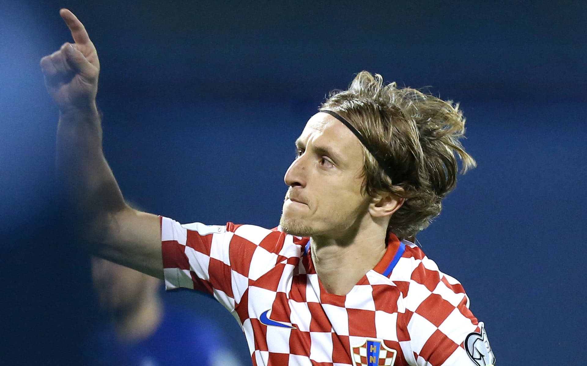 Croatia National Football Team Luka Modric Wild Hair Wallpaper