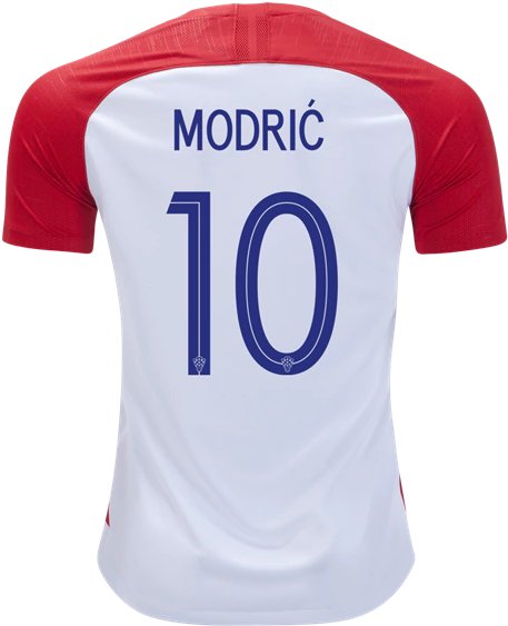 Croatian Football Jersey Number10 Modric PNG