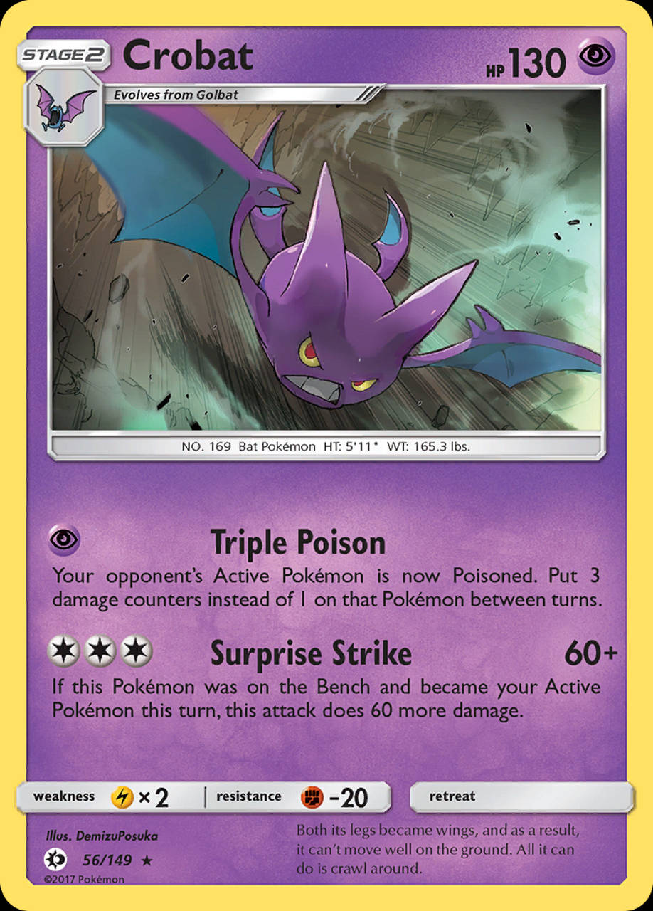 Crobat Pokémon Card Wallpaper