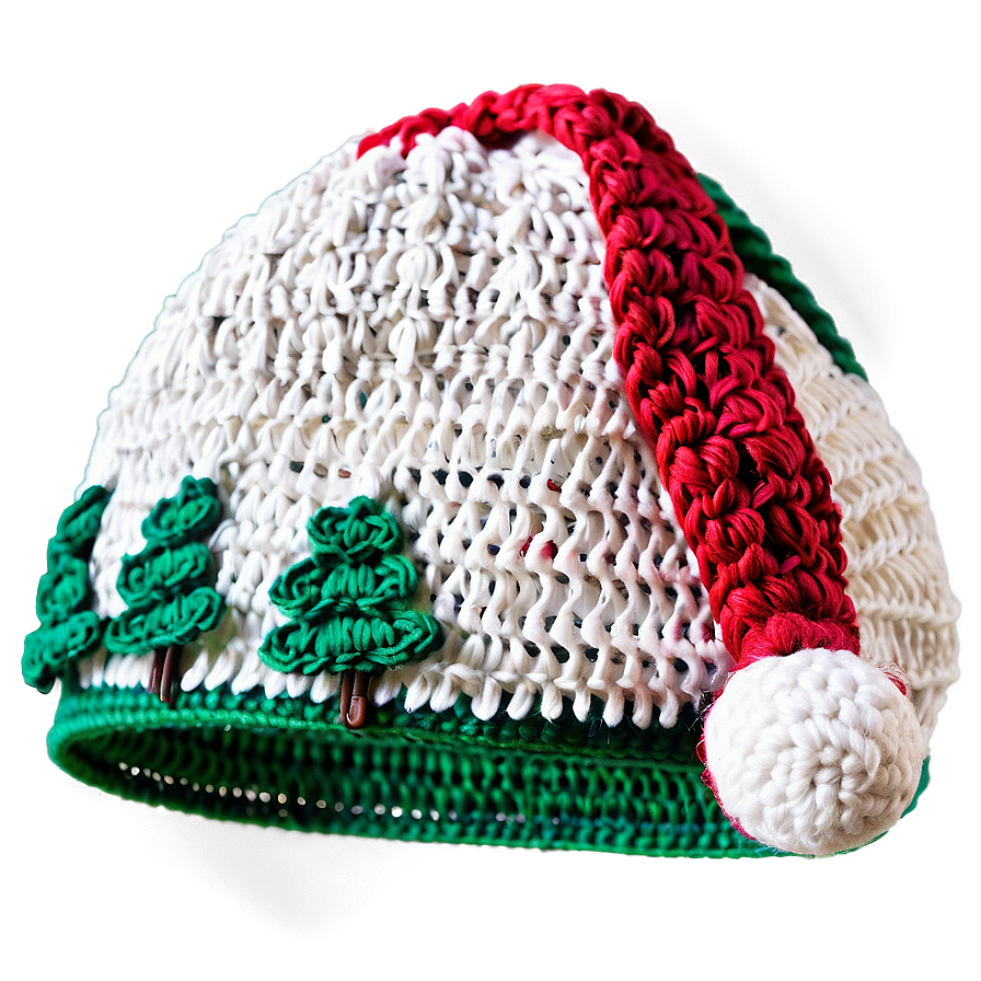 Crochet Christmas Hat Png 73 PNG