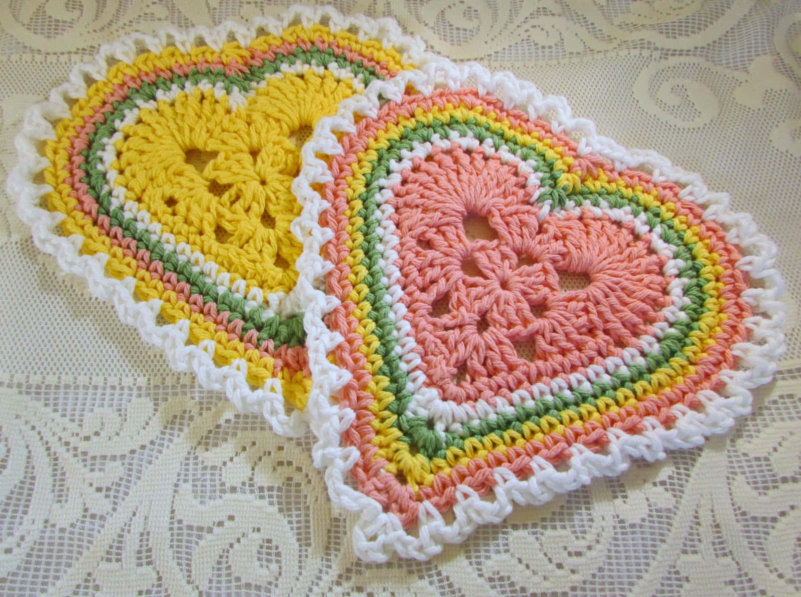 Heart Shaped Crochet Picture