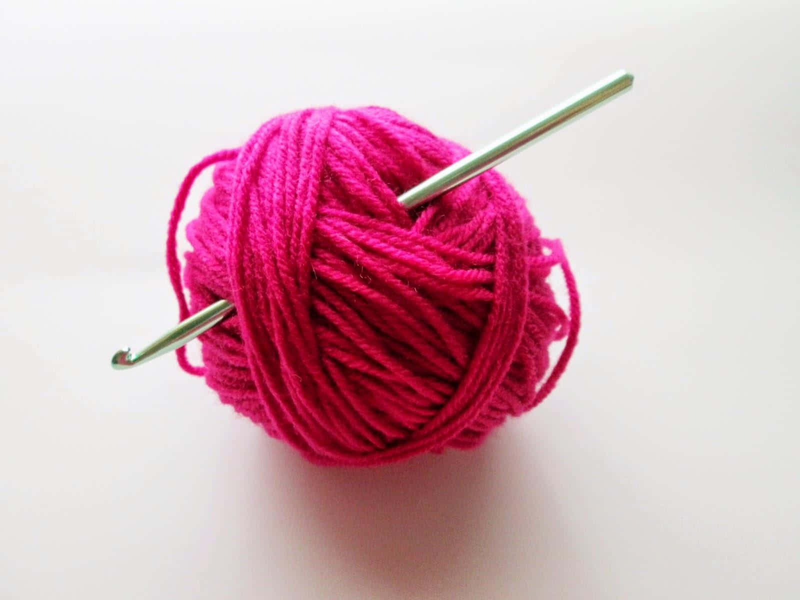 Pink Yarn Crochet Picture