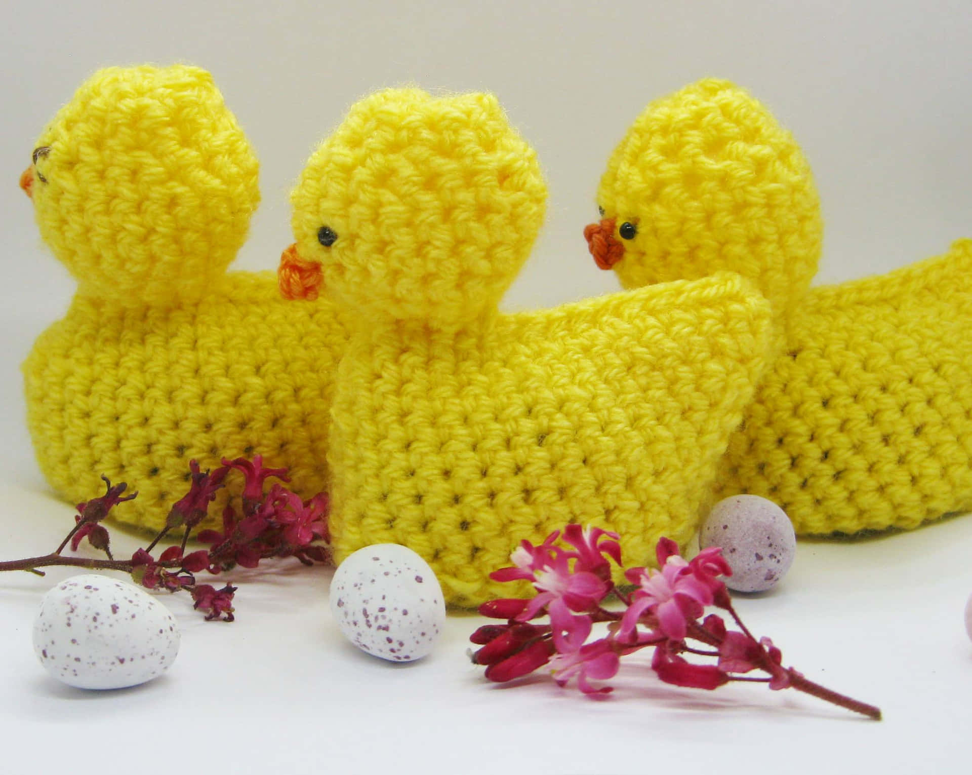 Baby Ducks Crochet Picture