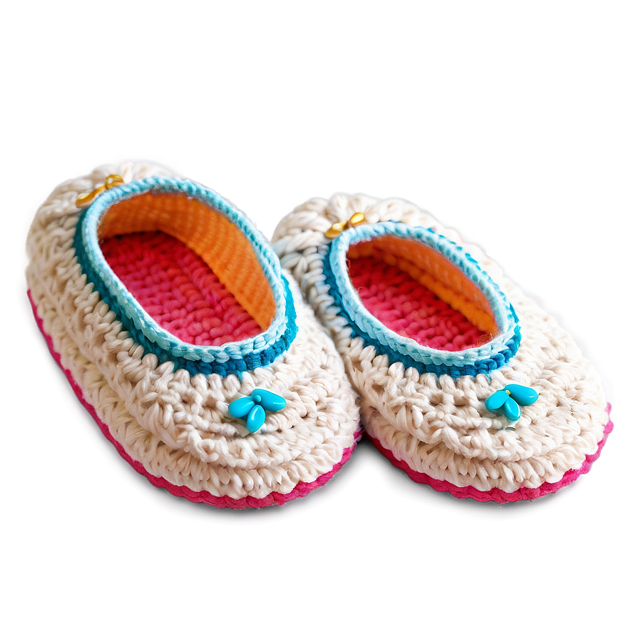 Crochet Slippers Png 06202024 PNG