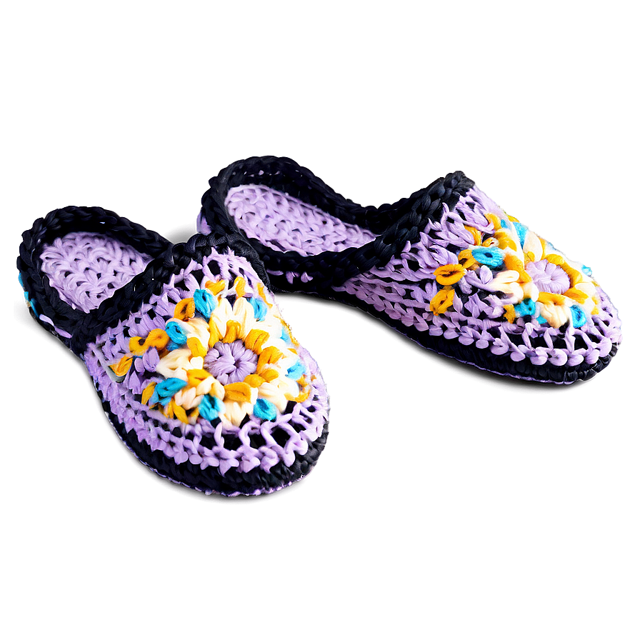 Crochet Slippers Png Nck PNG