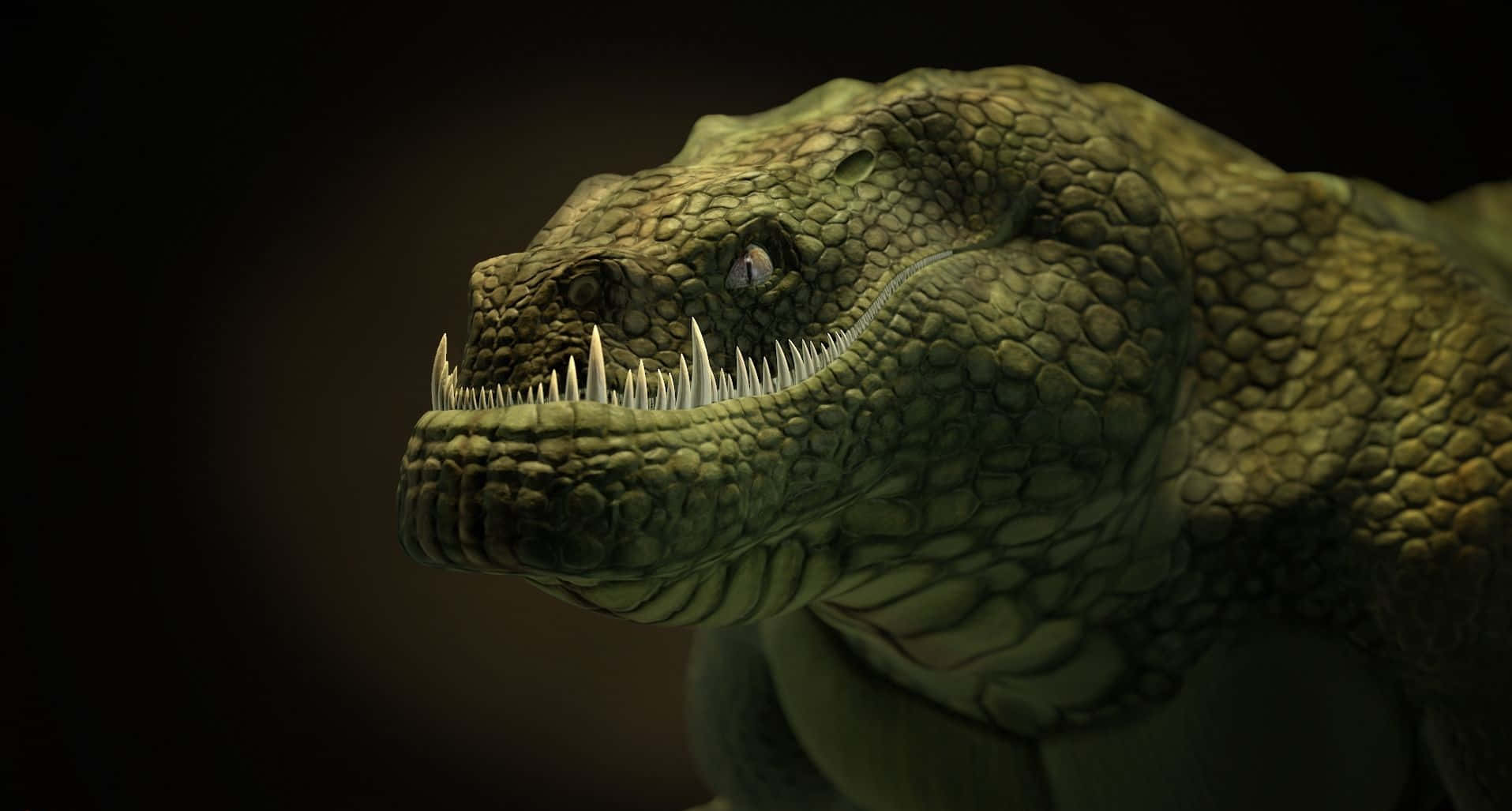 Рептилоид крокодил