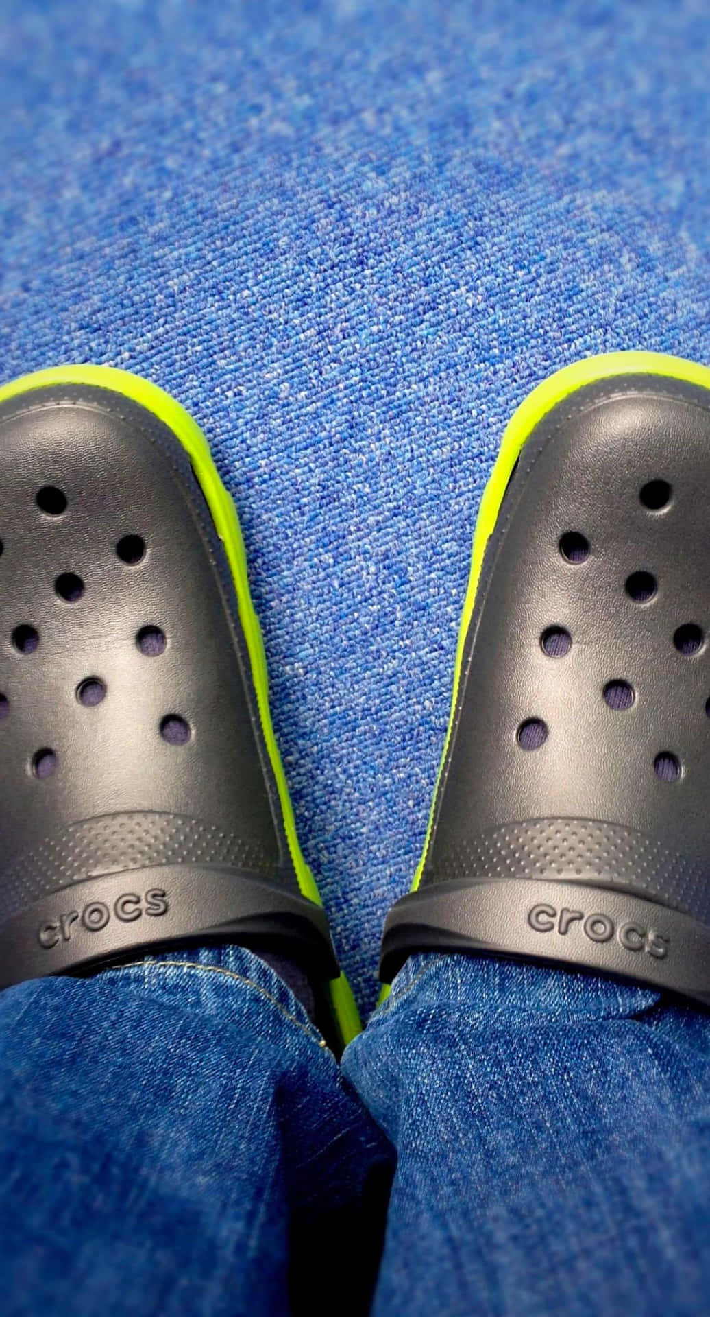 "Kick back and relax in a pair of Crocs this summer"