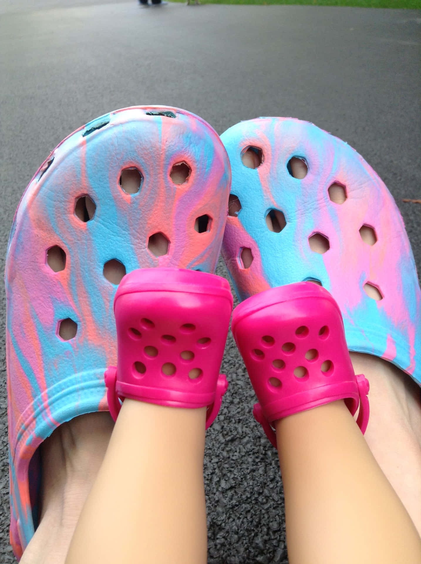 Rendiil Tuo Quotidiano Colorato Con Le Crocs.