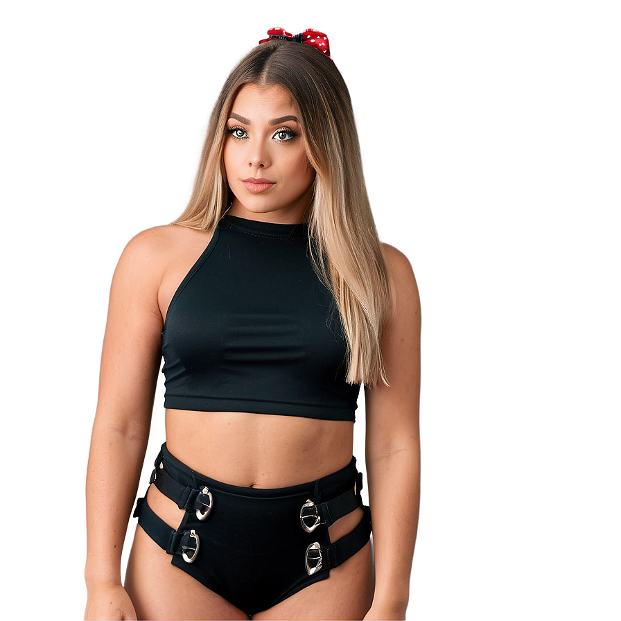 Crop Top With Bows Png 05252024 PNG