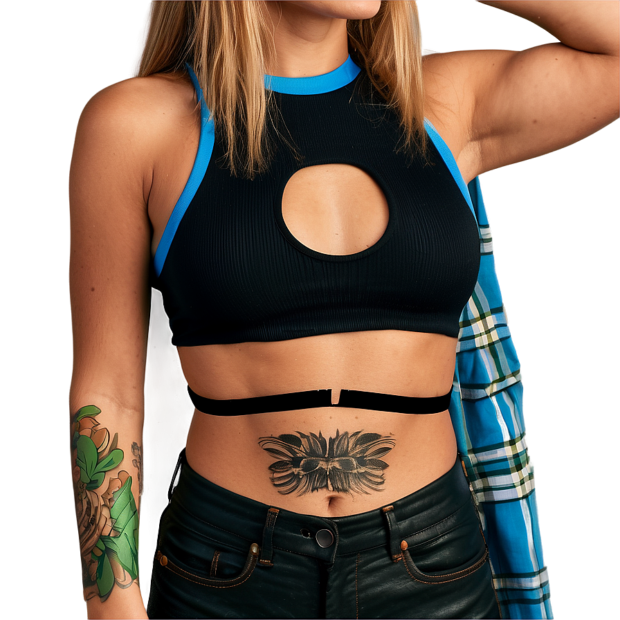 Crop Top With Buttons Png 05252024 PNG