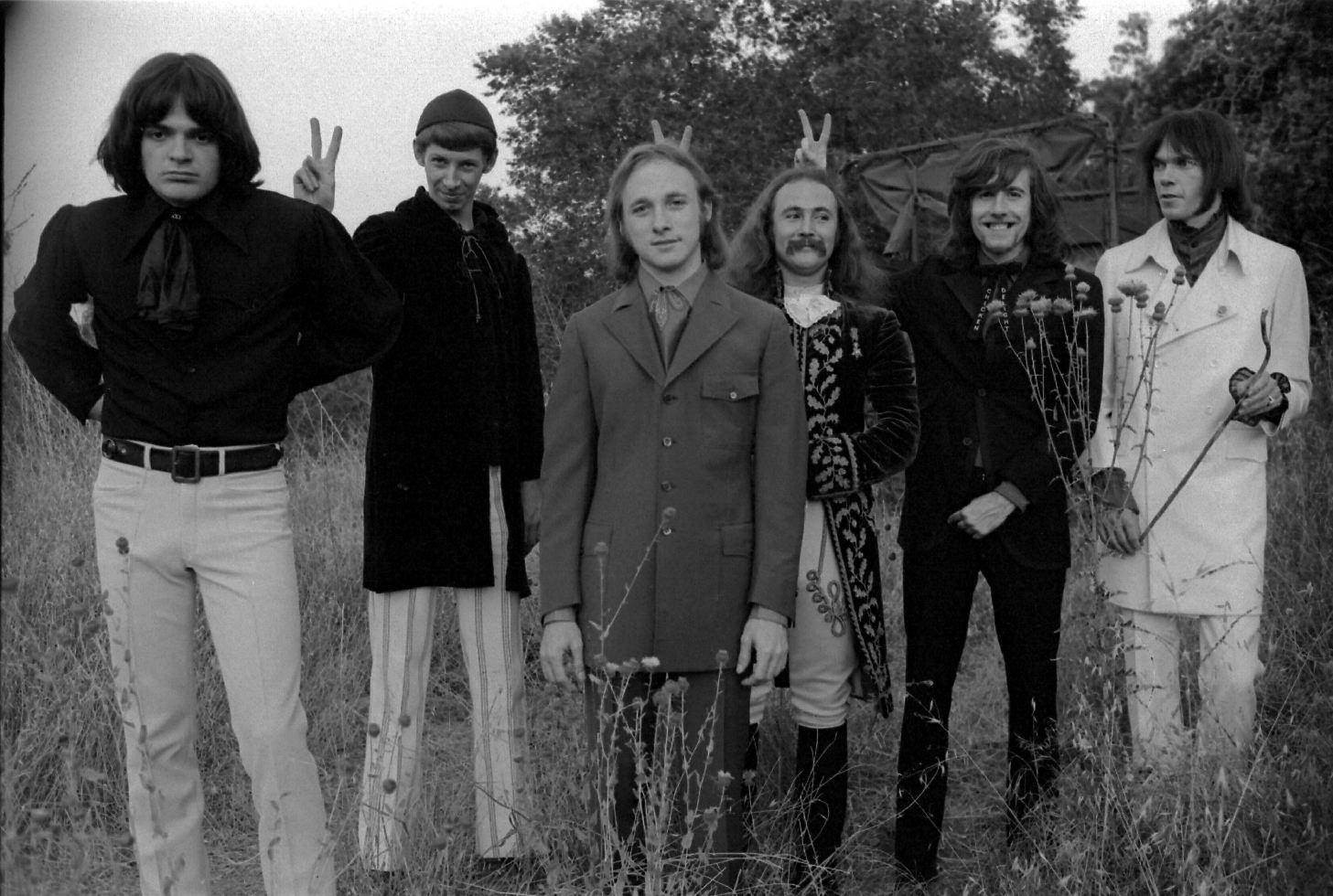 Crosby, Stills, Nash & Young Male Group Wallpaper