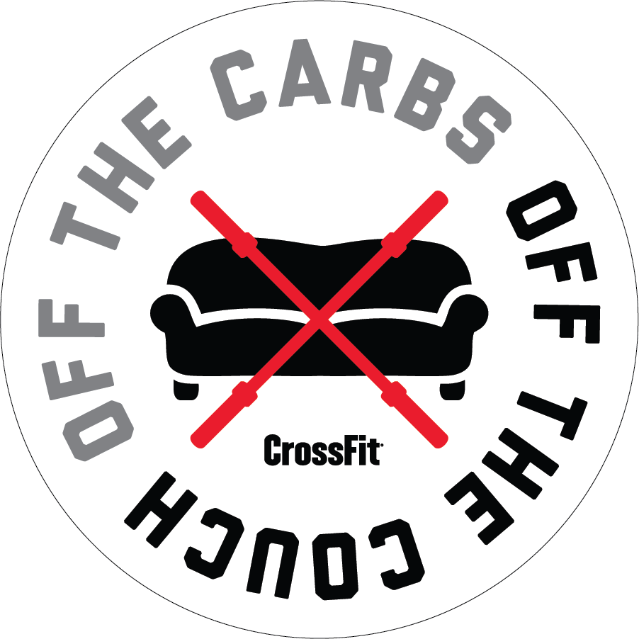 Cross Fit Couch Off The Carbs Logo PNG
