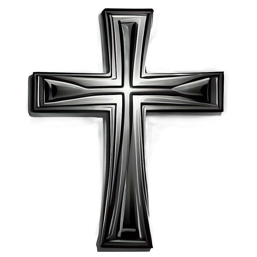 Cross Outline For Coloring Png 06122024 PNG