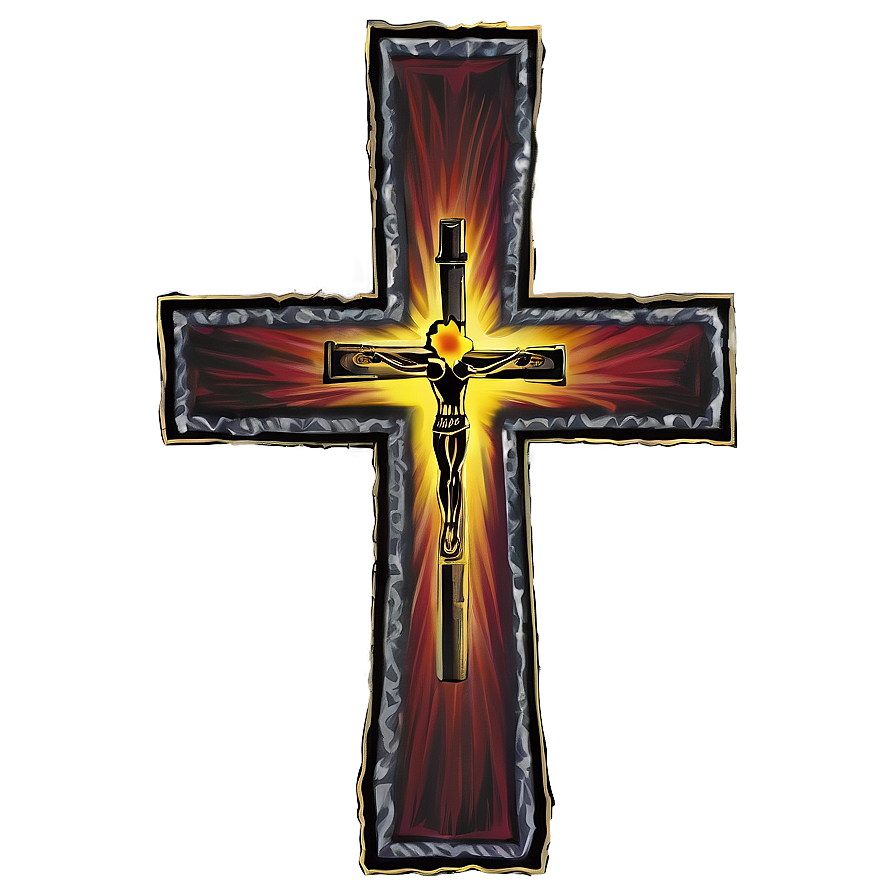 Cross Outline For Craft Png 93 PNG