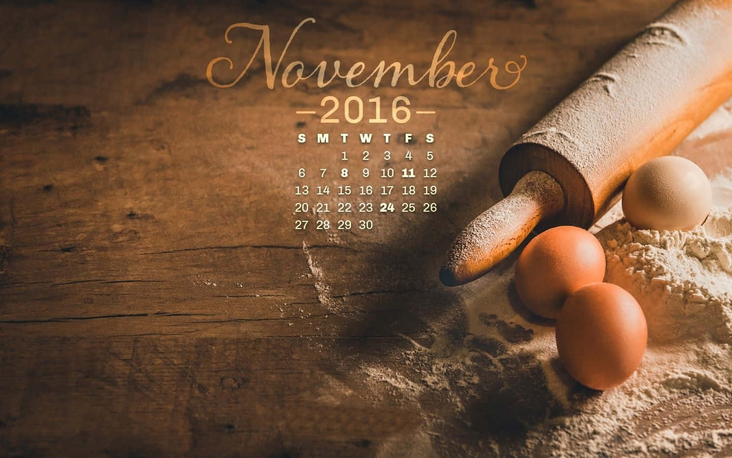 Crosscardscomputer November Kalender Wallpaper