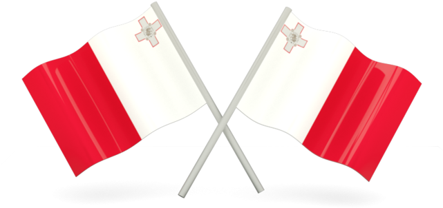 Crossed Flags Incorrect Indonesia Malta Hybrid PNG
