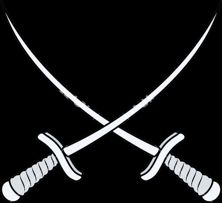 Crossed Swords Graphic PNG