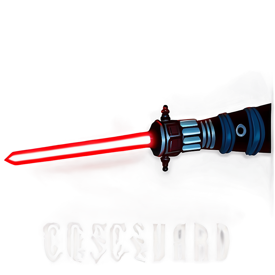 Crossguard Lightsaber Graphic Png Cmm PNG