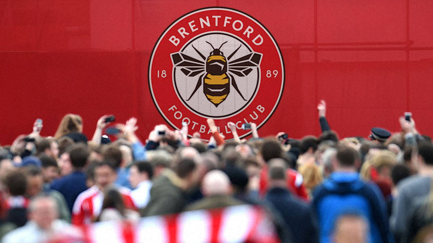 Crowd Cheering For Brentford FC Wallpaper