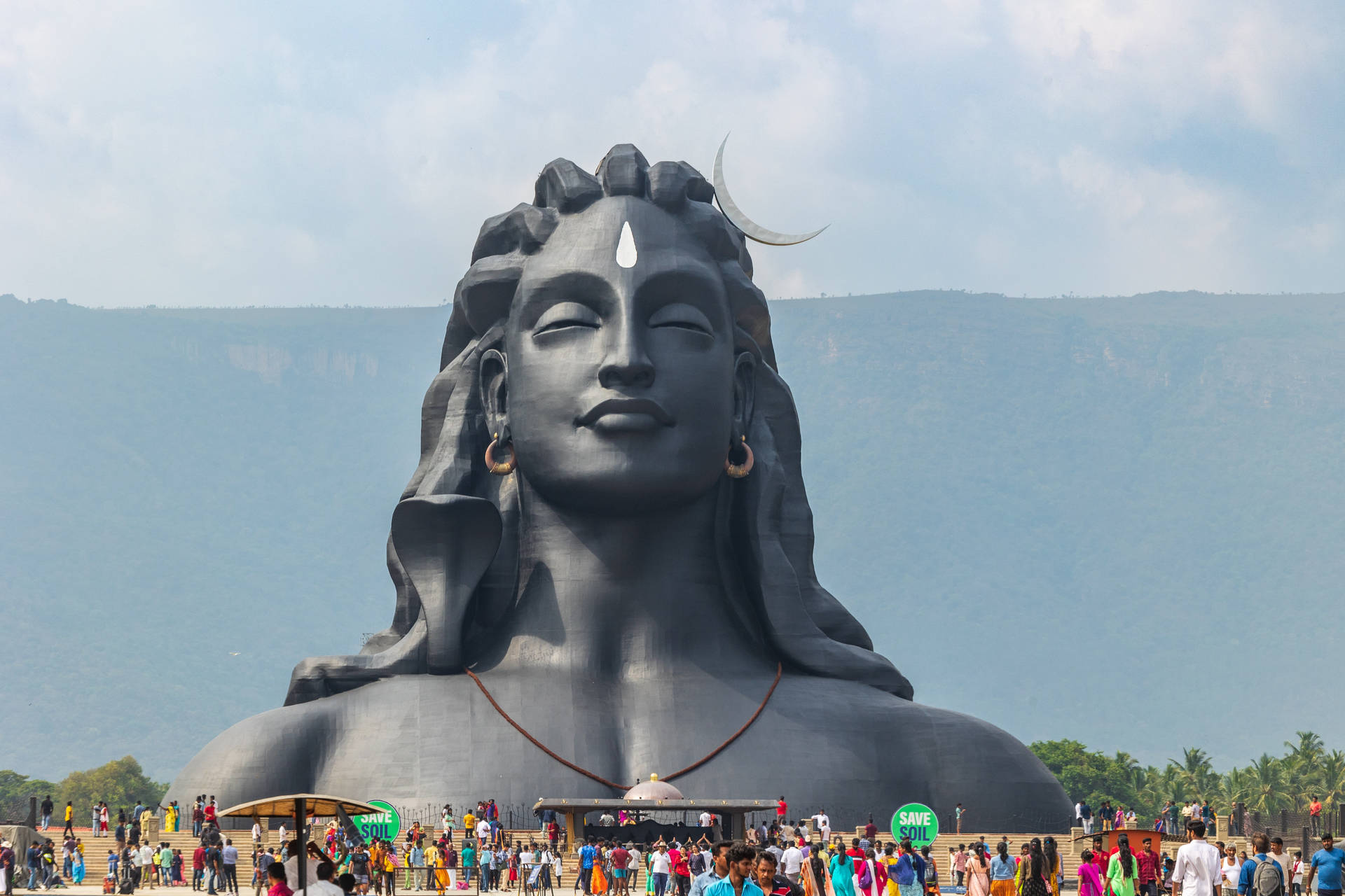 Crowds Gathering Lord Shiva 8k