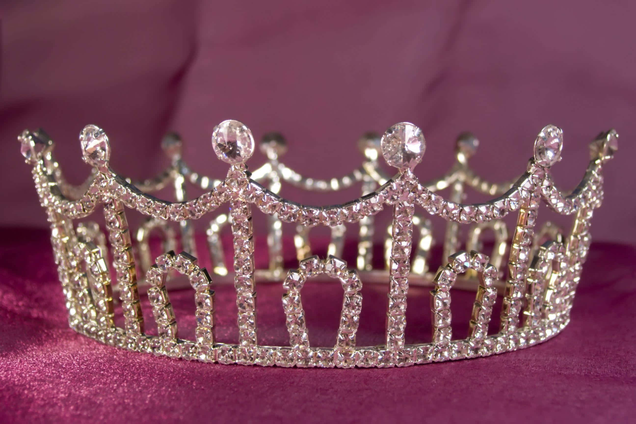 A Shiny Gold Crown on a Dark Background