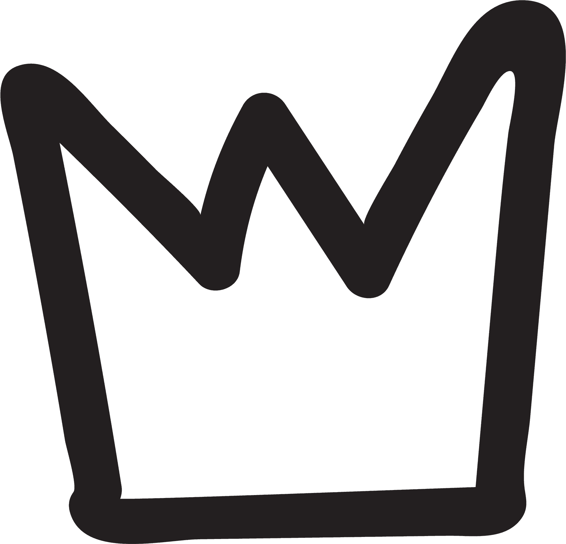 Crown Icon Graphic PNG