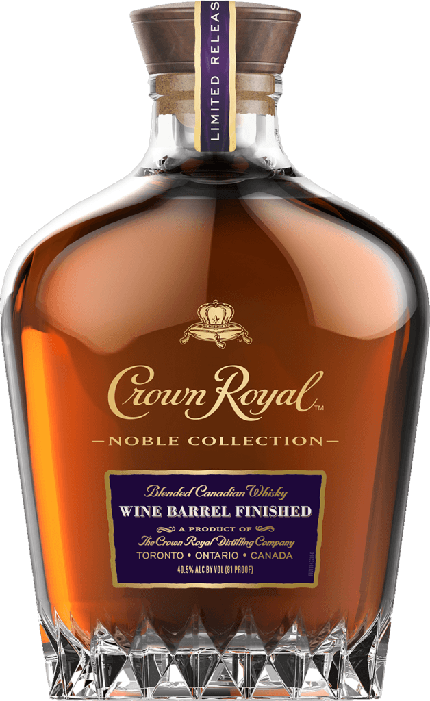 Crown Royal Noble Collection Wine Barrel Finished PNG